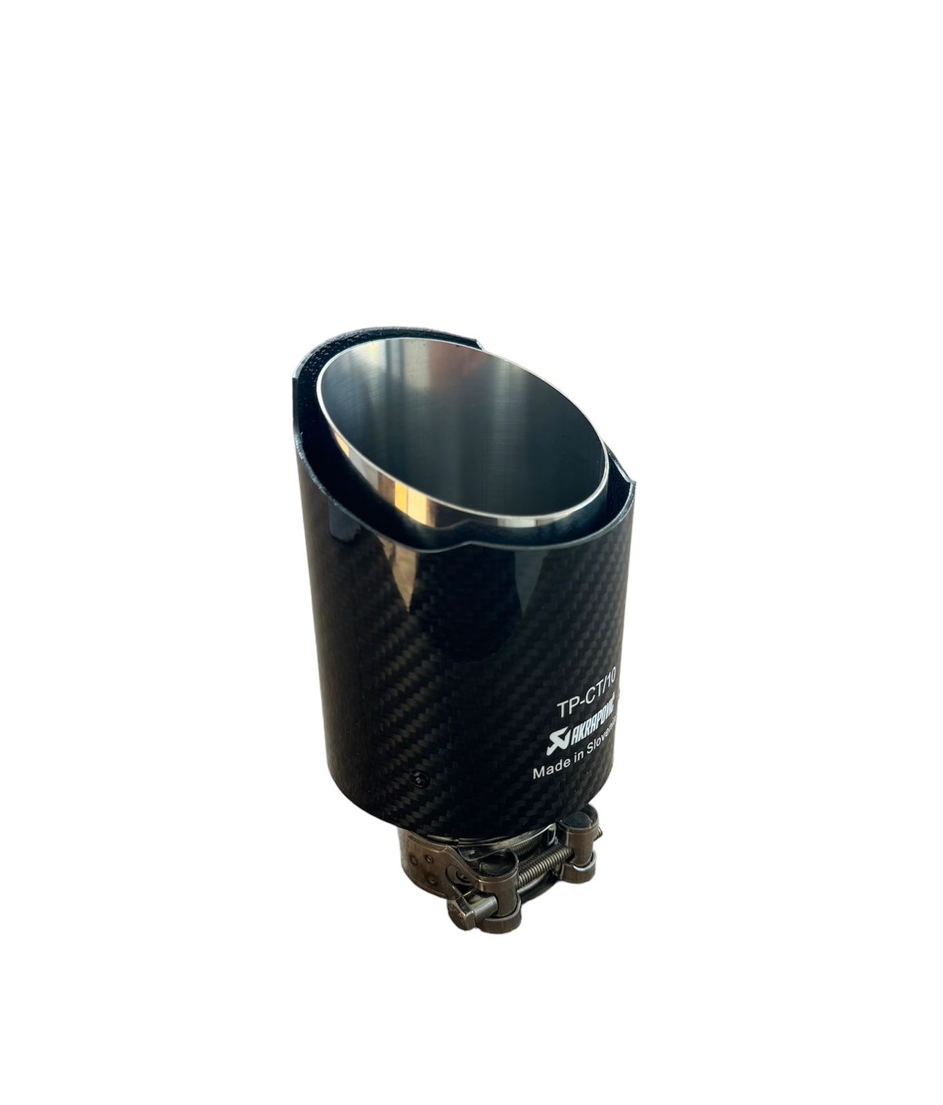 Насадка для глушителя AKRAPOVIC 48-51, цвет хром, 1 шт. 